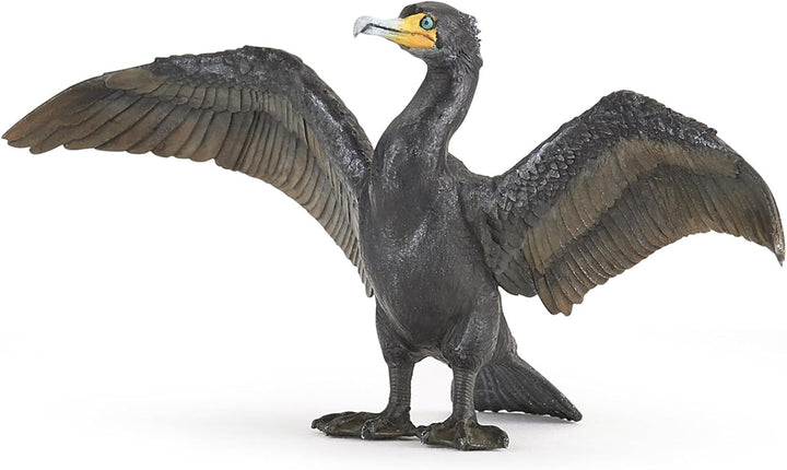 Figura Coleccionable Cormorán Papo Pintada A Mano