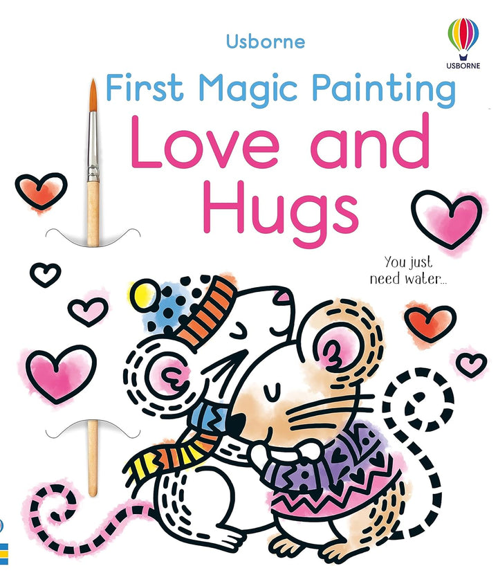 Libro Primer Cuadro Mágico Amor Y Abrazos Para Pintar Niños