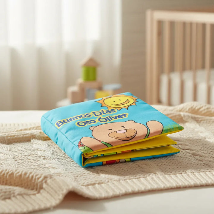 Libro De Tela Para Bebe Estimulación Sensorial