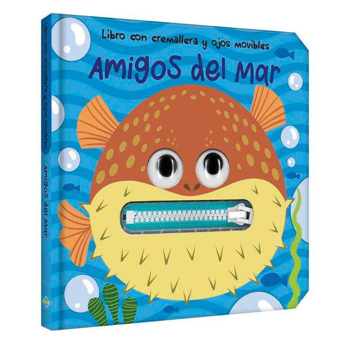 Libro Infantil Interactivo Amigos Del Mar  Niño