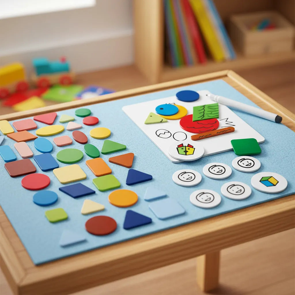 Juego Montessori Tablero Creativo