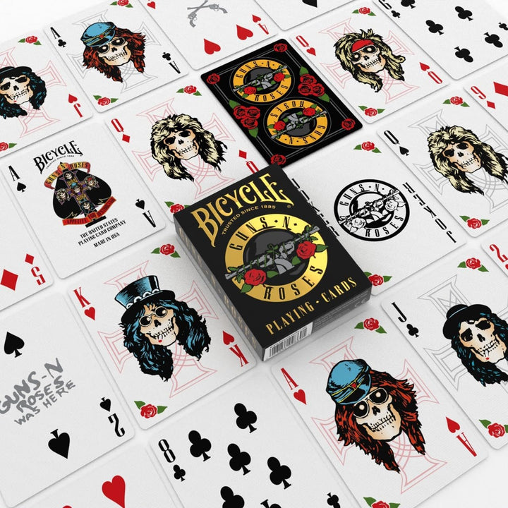 Juego De Póker Edición Guns N Roses Adultos