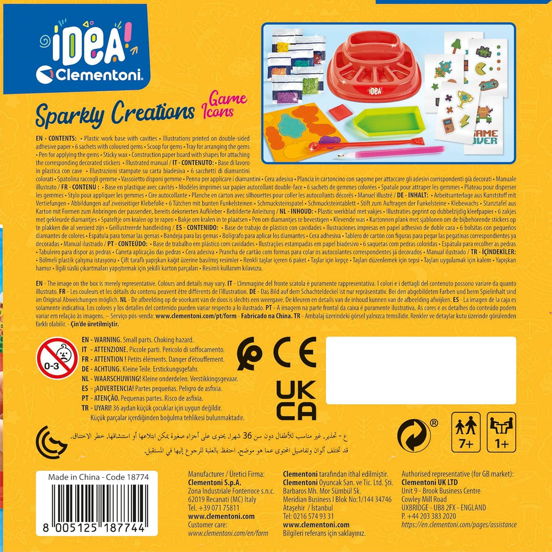 Juego Kit Creativo Creaciones Brillantes Game Para Niños