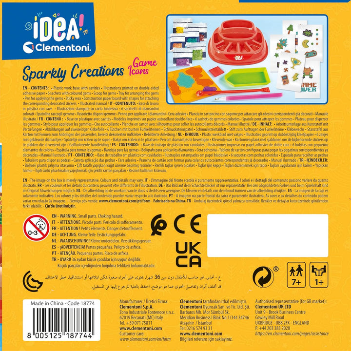 Juego Kit Creativo Creaciones Brillantes Game Para Niños