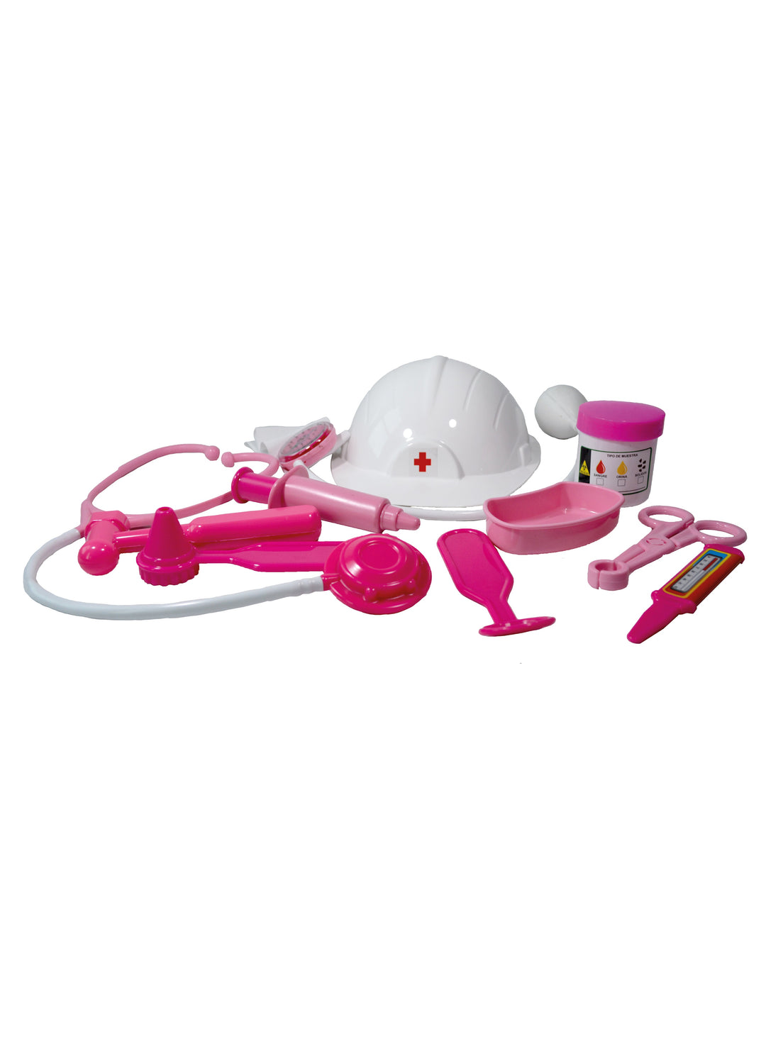 Set Educativo De Doctor Rosado Para Niñas