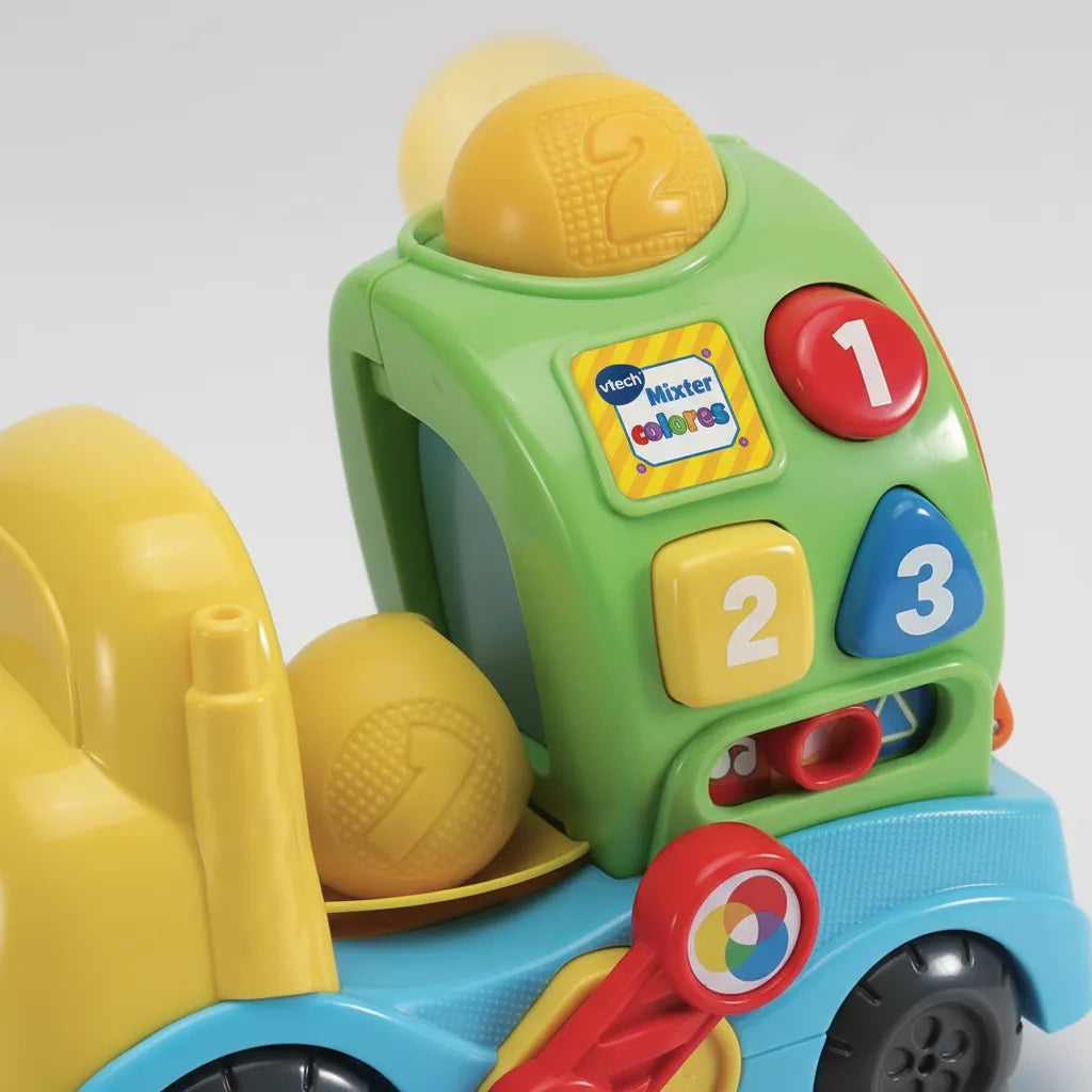 Juguete Camión Mezclador De Colores Para Niños
