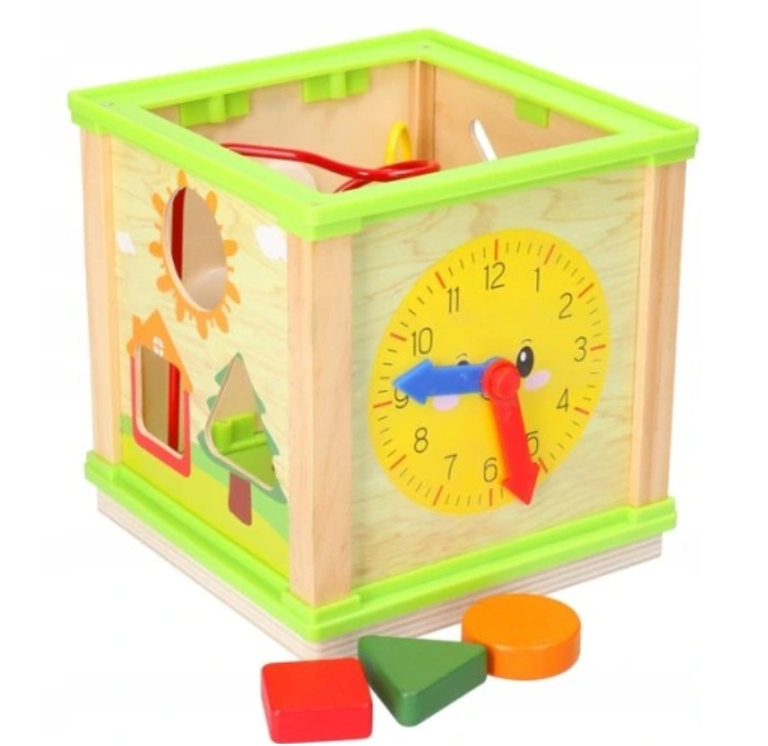 Juguete Laberinto Múltiple De Madera Para Niños