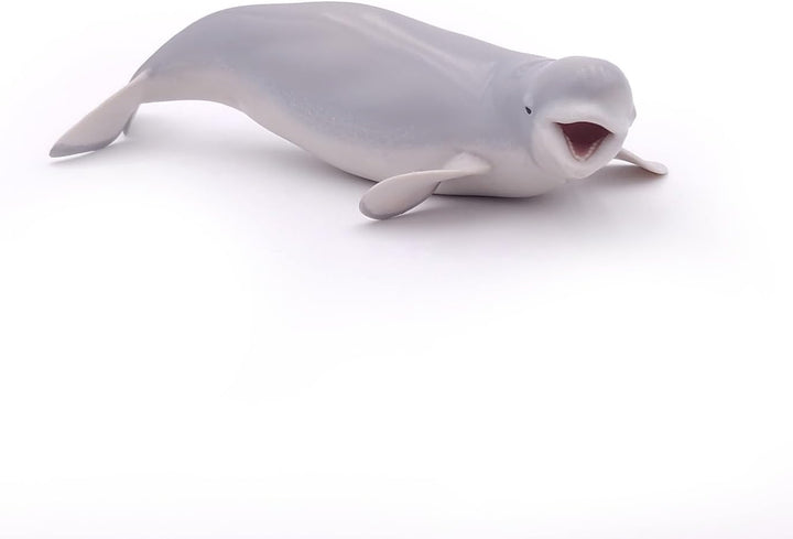 Figura Coleccionable Delfín Beluga Papo Pintada A Mano