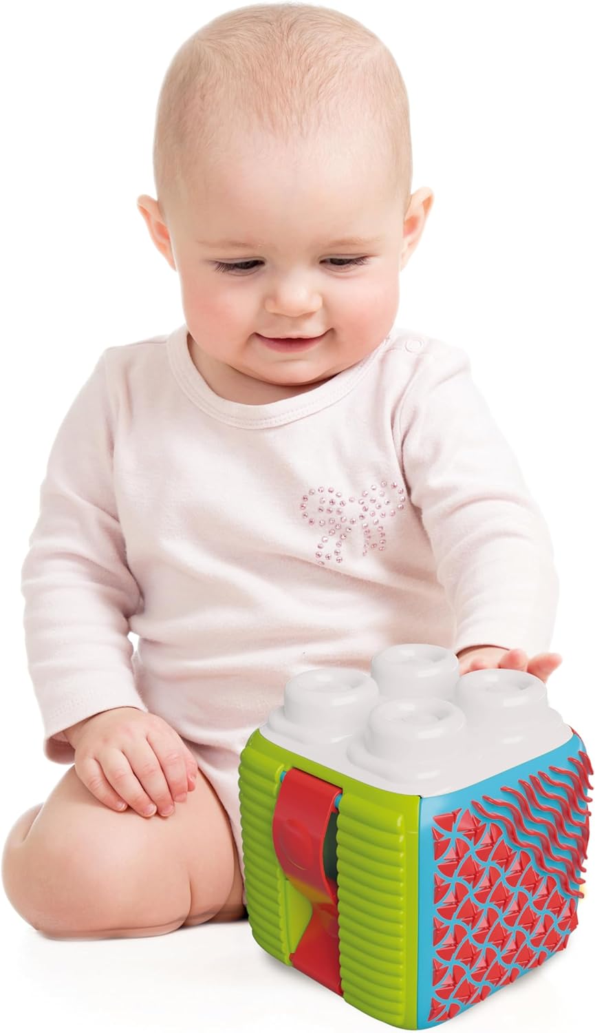 Juego Cubo Bloques Y Texturas Para Bebés