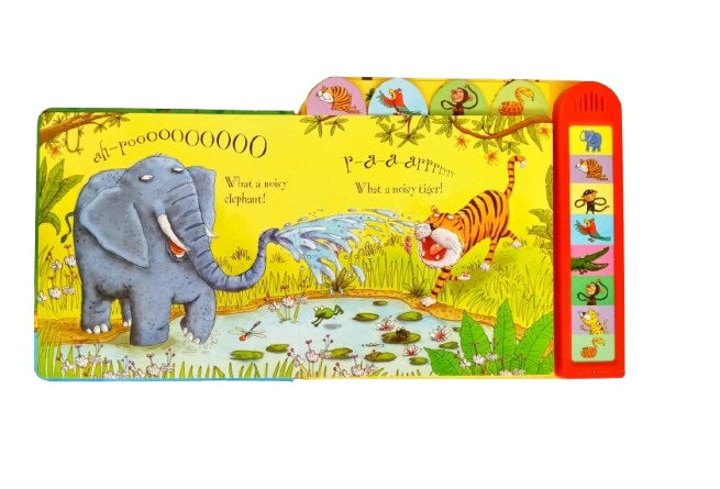 Libro Didáctico Con Sonidos Jungla Ruidosa Para Niños