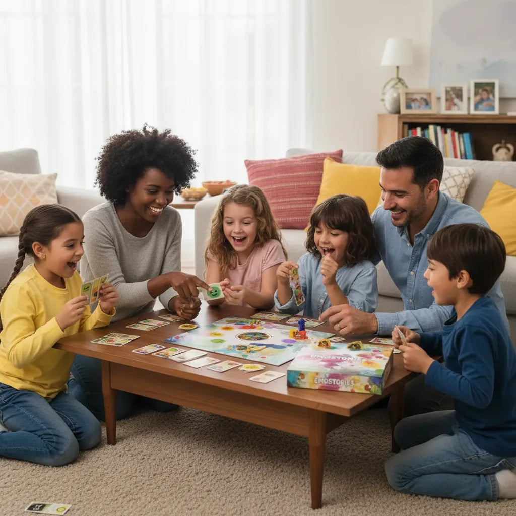 Juego De Mesa Emociones Estrategia Para Niños