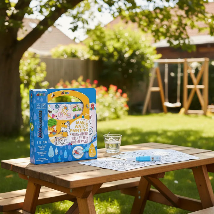 Libro Magico Para Pintar Con Agua Conducir o Volar