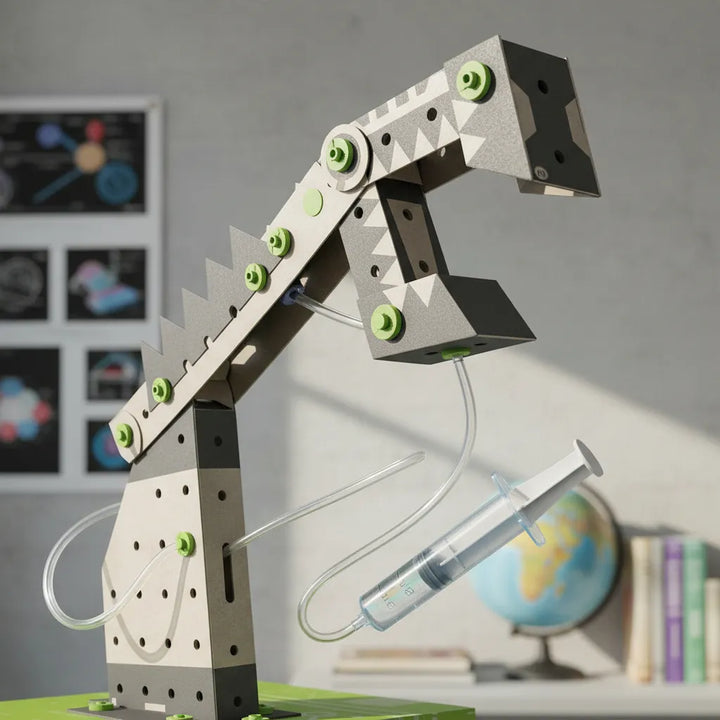 Experimento Ciencia Brazo Hidraulico