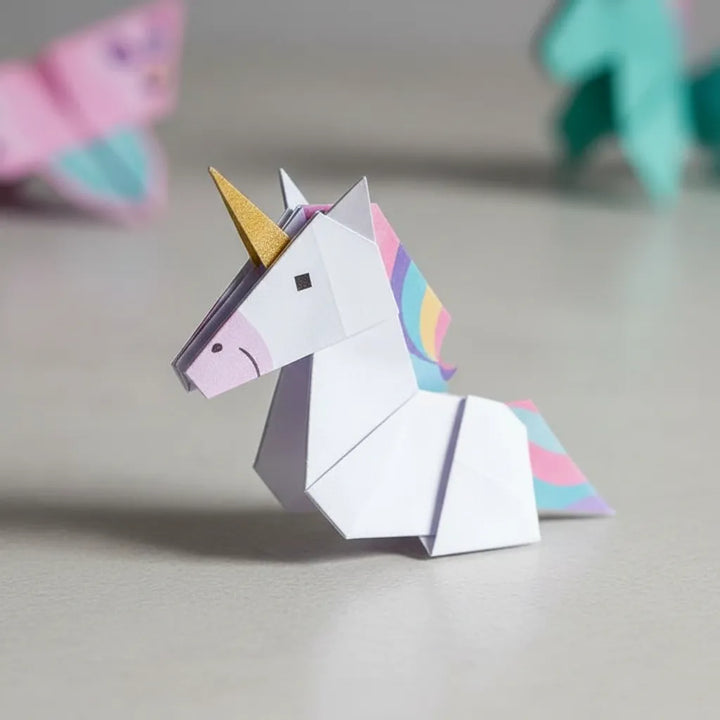 Libro Crea Origami Criaturas Encantadas Para Niños