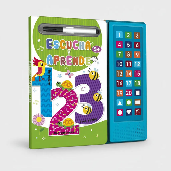 Libro Didactico Escucha Y Aprende 123