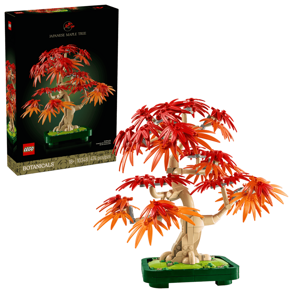 Juego De Construcción Lego Botanicals Árbol Arce 474 Piezas