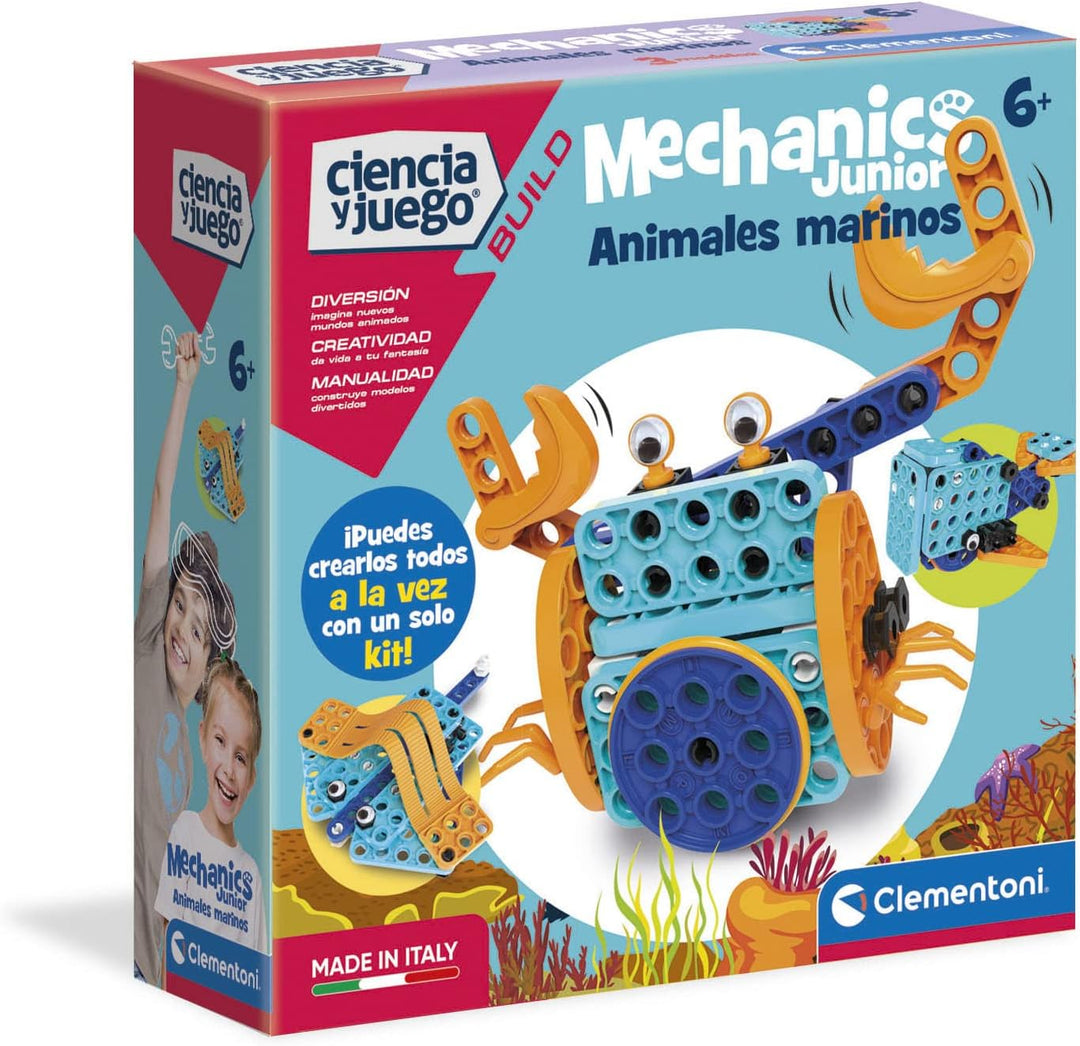 Juego Construcción Animales Marinos Para Niños