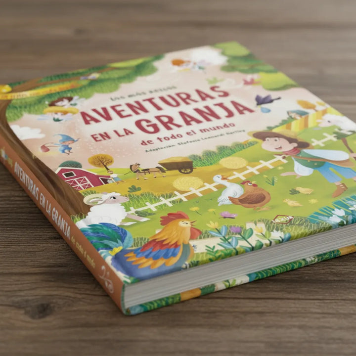 Libro Aventuras En La Granja Para Niños