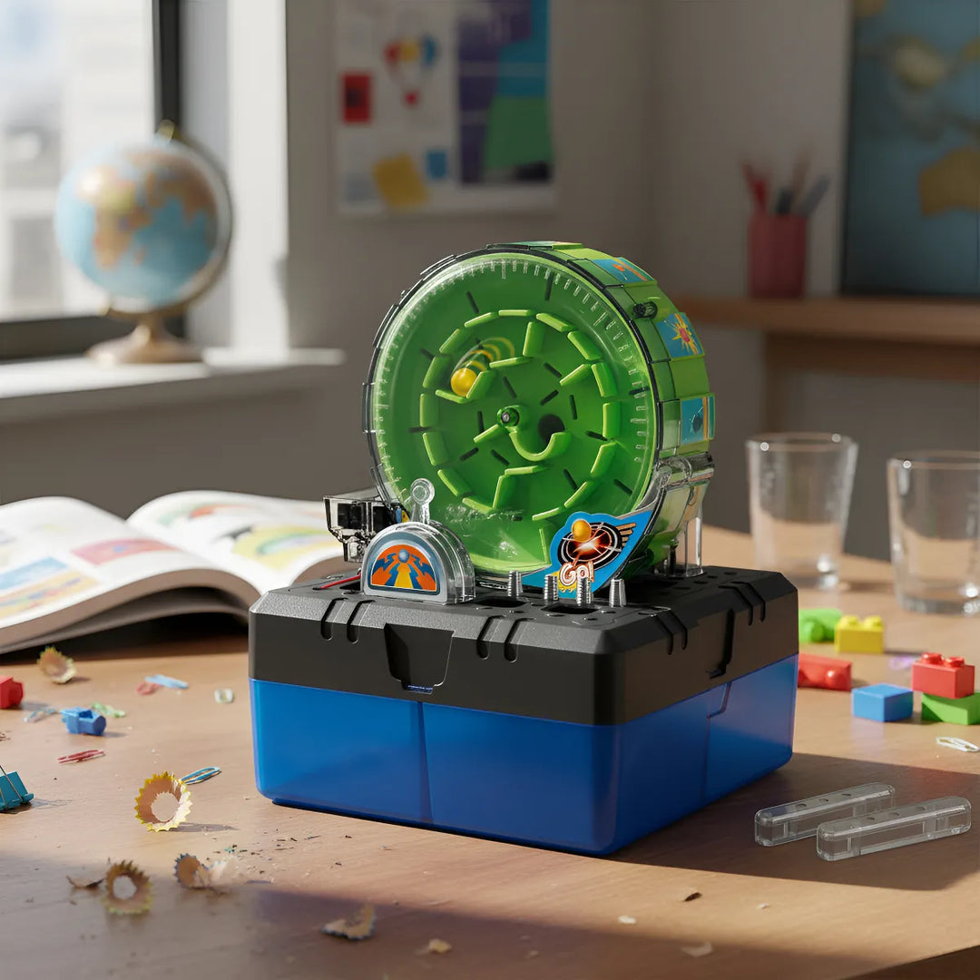 Experimento STEM Laberinto En Espiral Para Niños