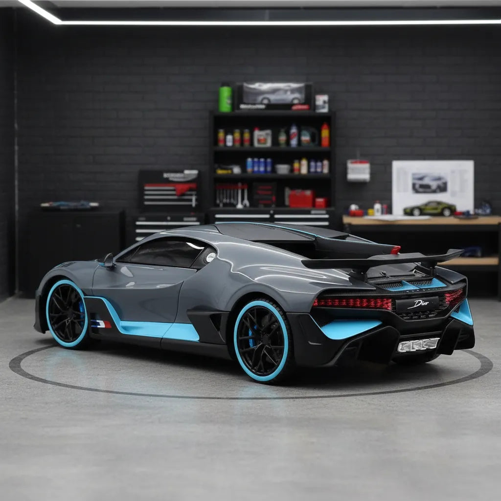 Carro a Escala Bugatti Divo luces y sonido