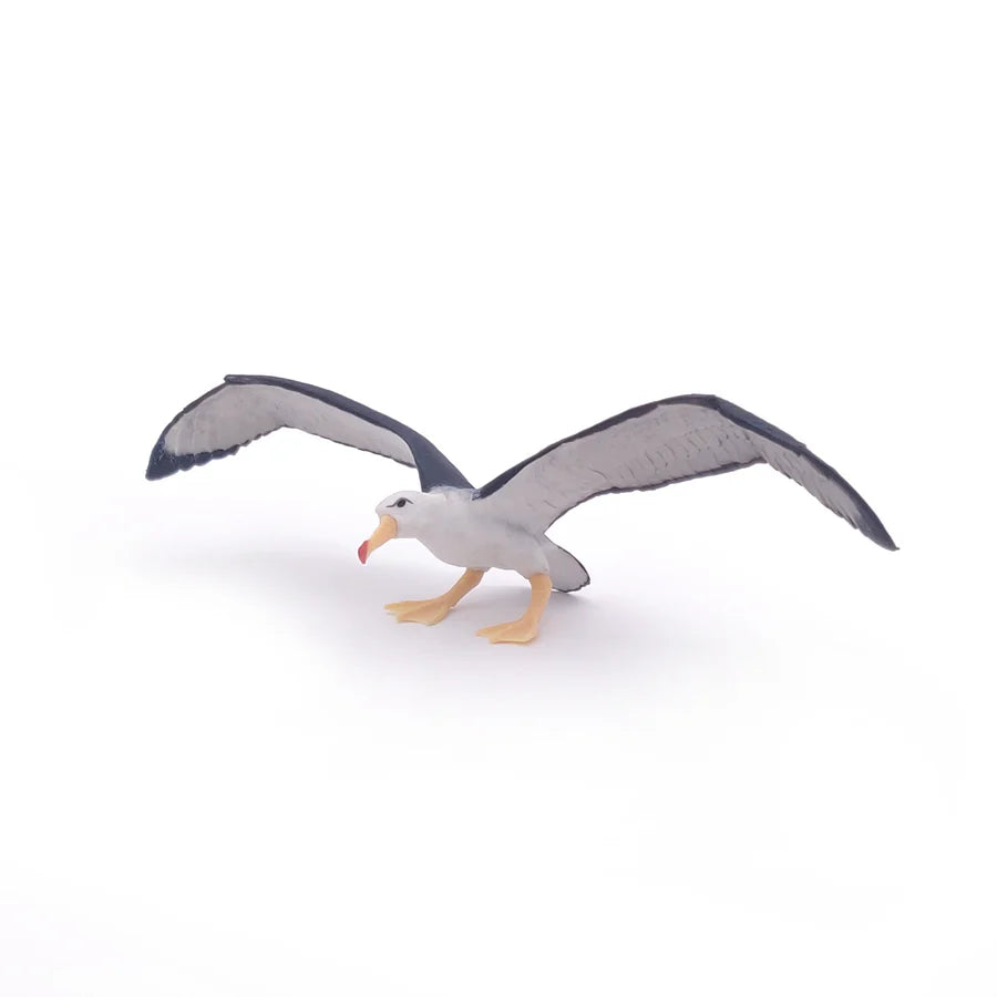 Figura Coleccionable Albatroz Pintado A Mano Papo Para Niños