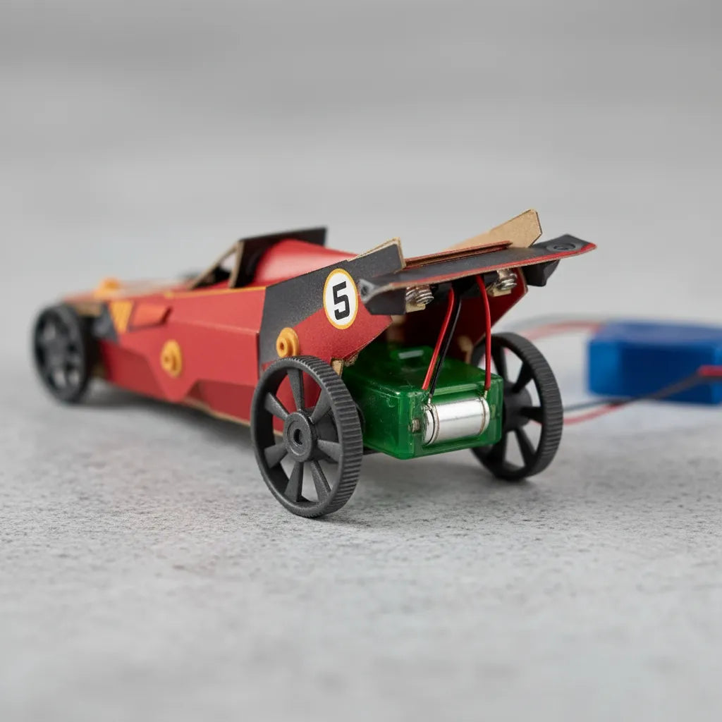 Experimento Circuitos Carro y Pista De Carreras