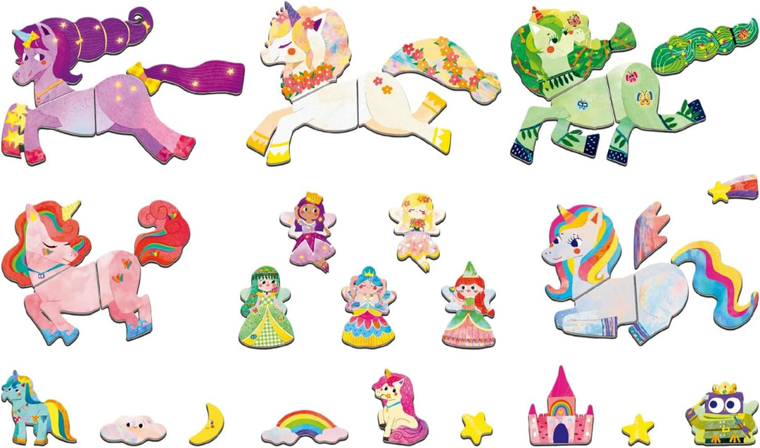 Juego unicornios Magnéticos Para Niños