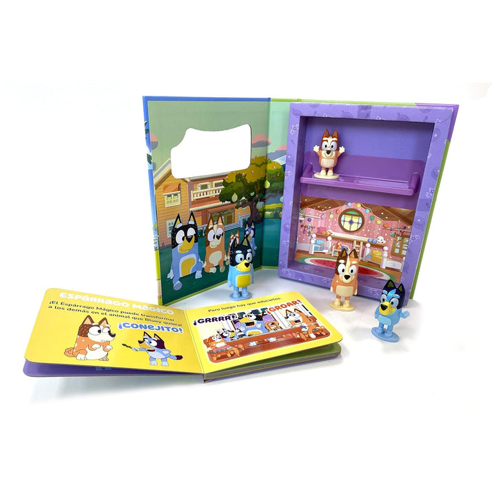 Libro Mini Divertilibros Bluey Y Familia Niños