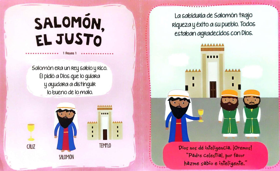 Libro Infantil Mini Biblia Grandes Hombres De Dios