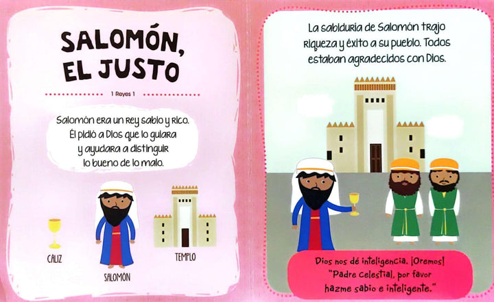 Libro Infantil Mini Biblia Grandes Hombres De Dios