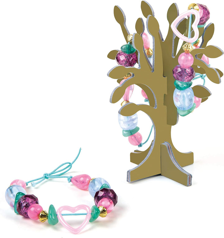 Set Hacer Pulseras Perlas Brillantes Juguetes Niñas