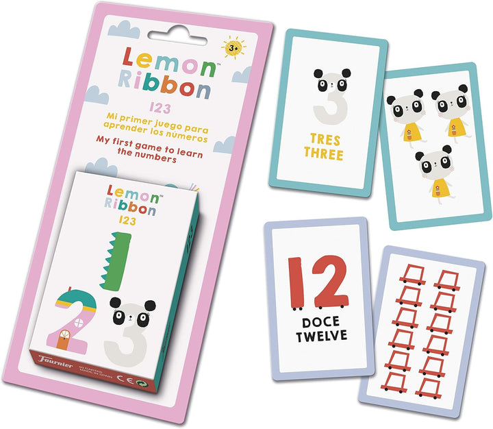 Juego Didáctico Cartas Lemon Ribbon 123 Niños