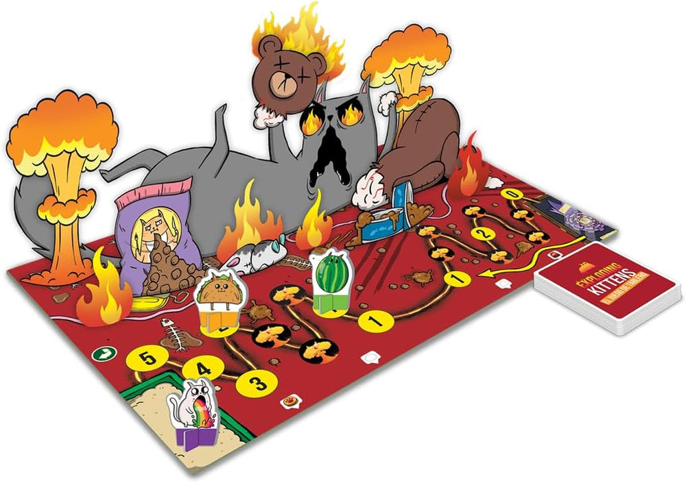 Juego De Mesa Exploding Kittens Edición Super Fan