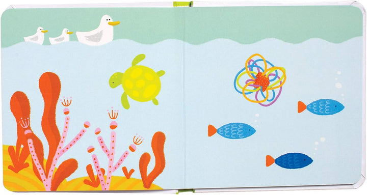 Libro Didáctico Con Espejo Exploración Infantil
