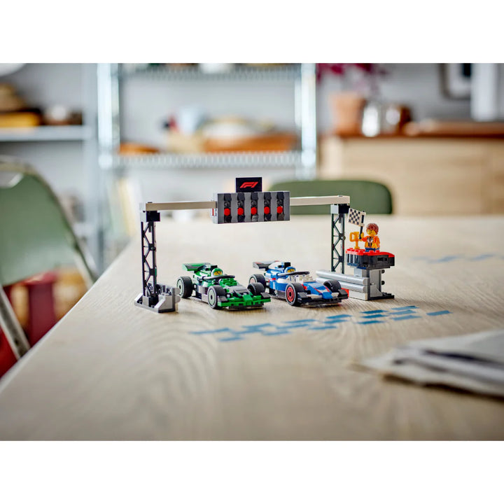Juego De Construcción Parrilla De F1 Coches De Carrera Niños