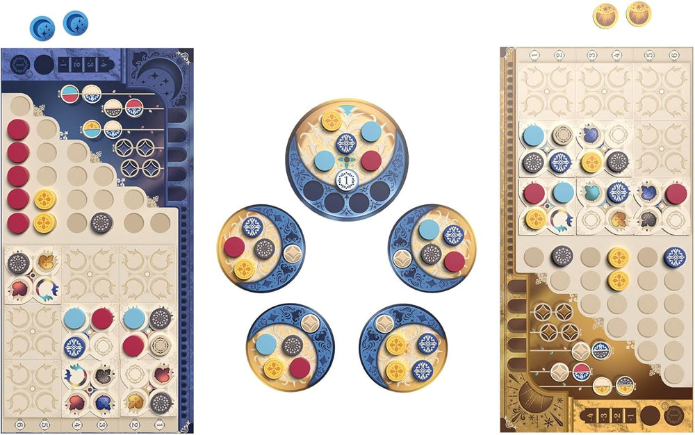 Juego De Mesa Azul Duel Estrategia Para Adultos