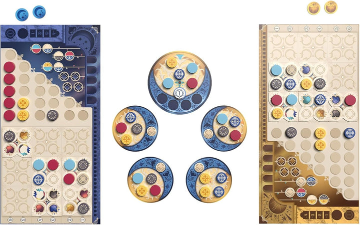 Juego De Mesa Azul Duel Estrategia Para Adultos