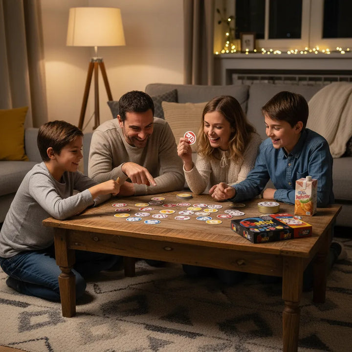 Juego De Mesa Rafly Números Para Familia Niños