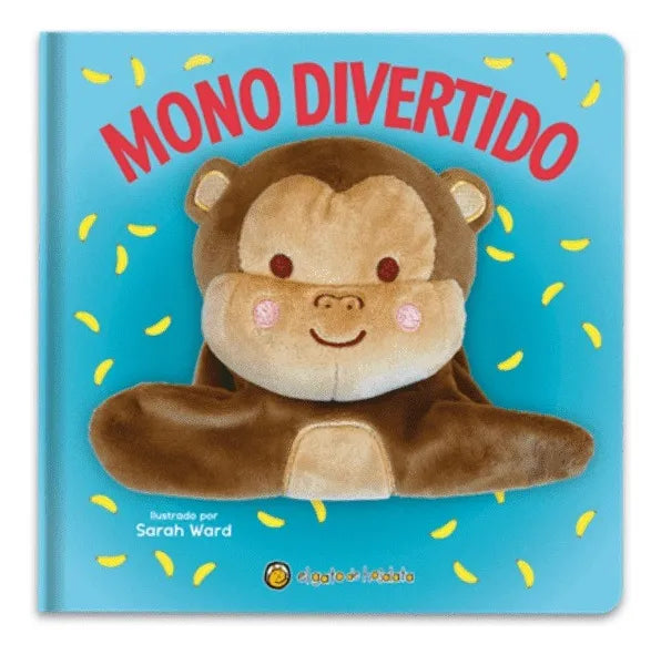 libro didactico Mono Con Títere Para Niños