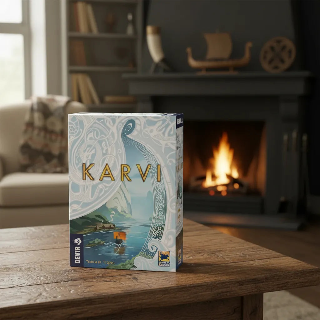 Juego De Mesa Karvi Vikingo Estrategia Para Niños