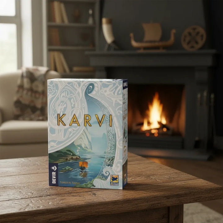 Juego De Mesa Karvi Vikingo Estrategia Para Niños