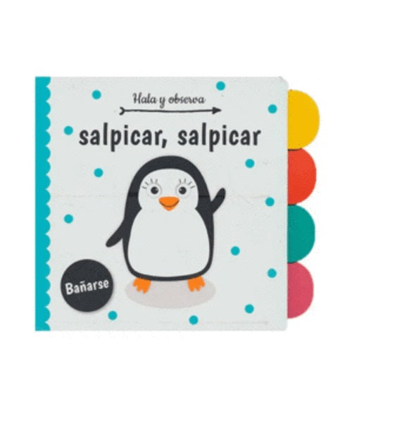 Libro Didáctico Salpicar Salpicar Para Niños