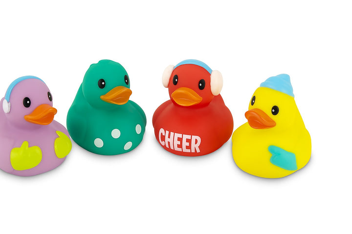 Set De Patitos De Baño De Plástico Para Bebés