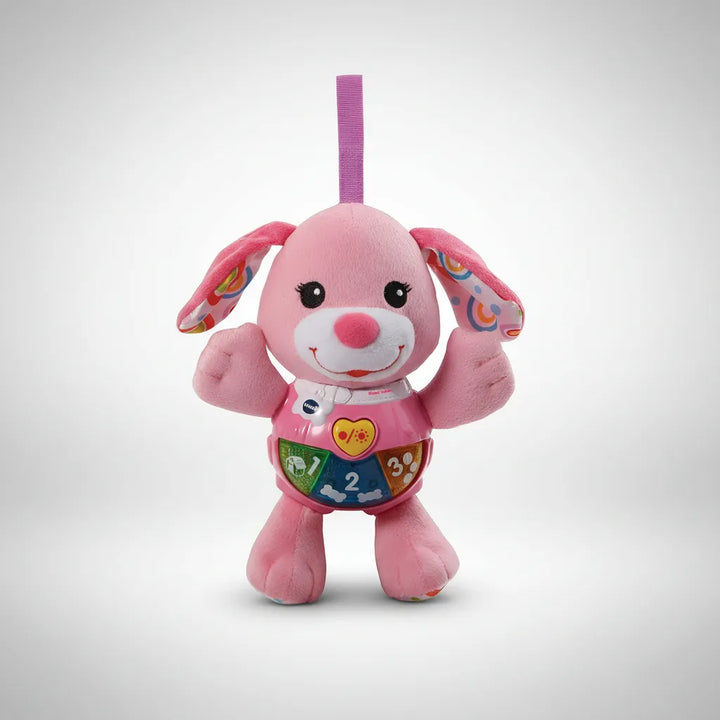 Juguete Bebé Peluche Perrita Luces Sonido