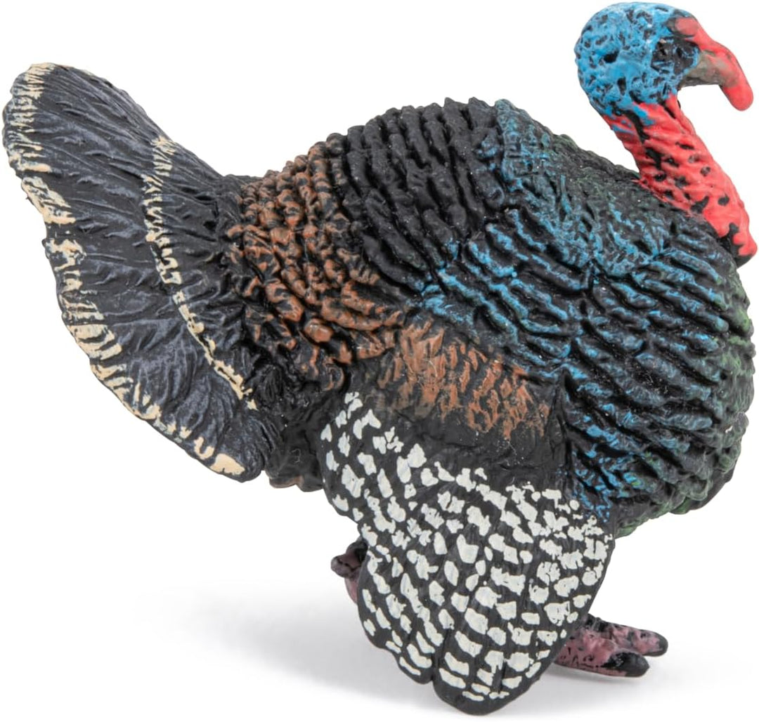 Figura Coleccionable Pavo Pintada A Mano Papo