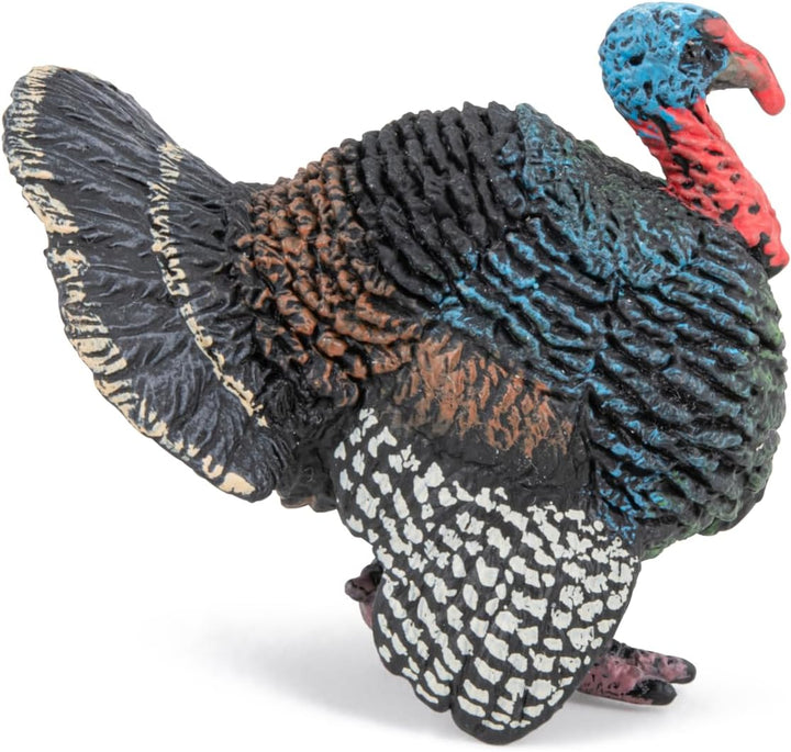 Figura Coleccionable Pavo Pintada A Mano Papo