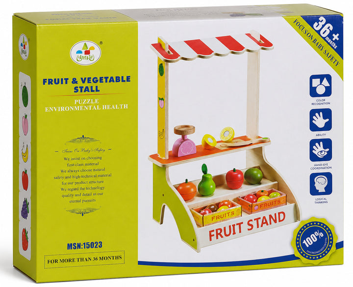 Juguete Didáctico Tienda De Frutas Para Niños