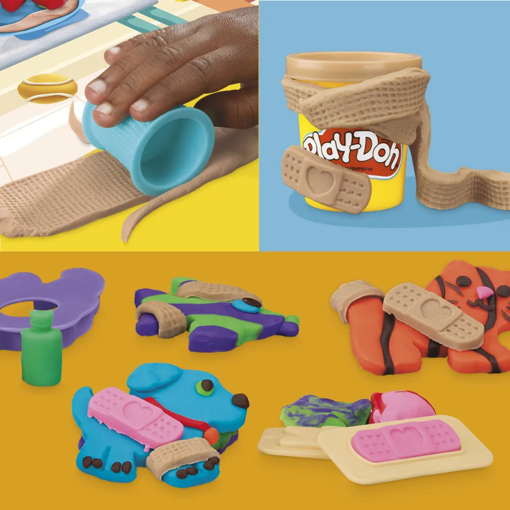 Juguete Play-doh Set Veterinario Para Niños