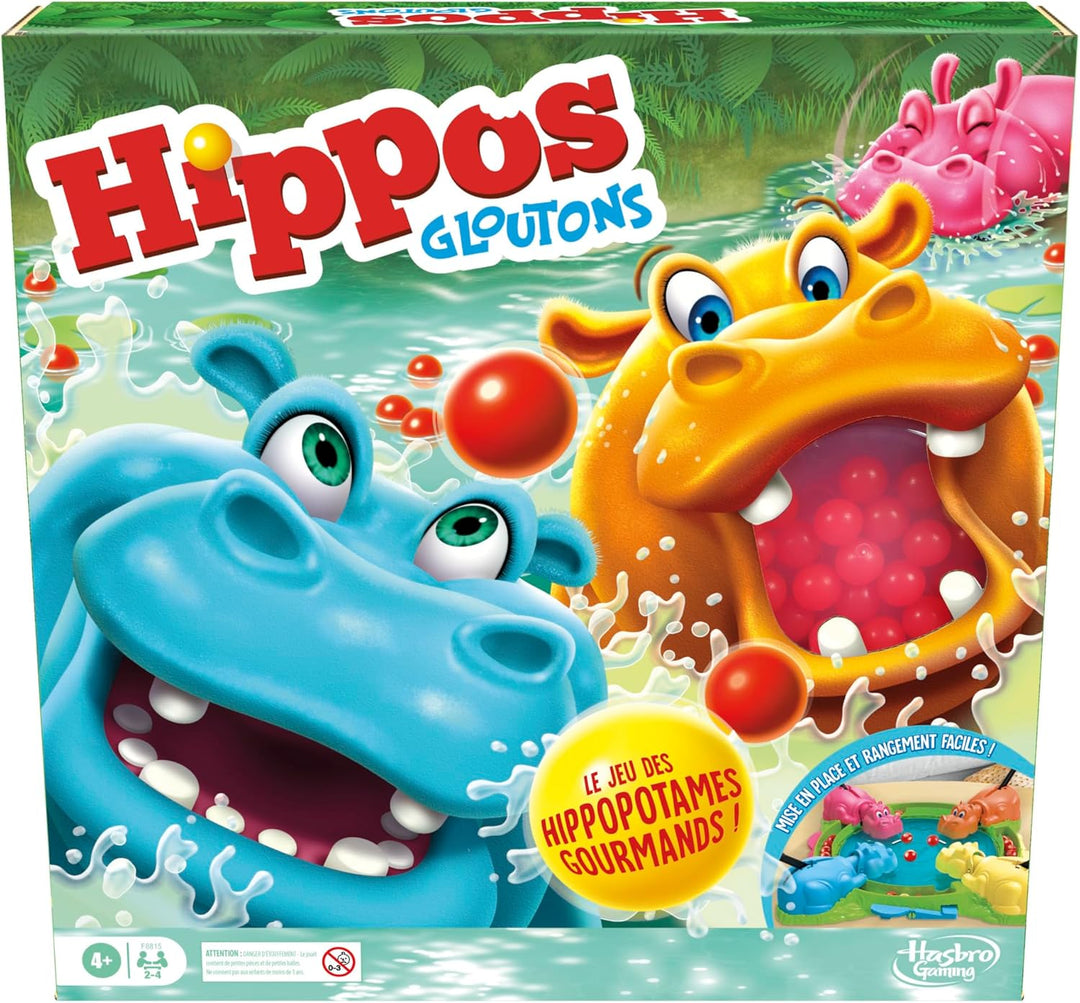 Juego  De Hipopótamos Glotones Para Niños