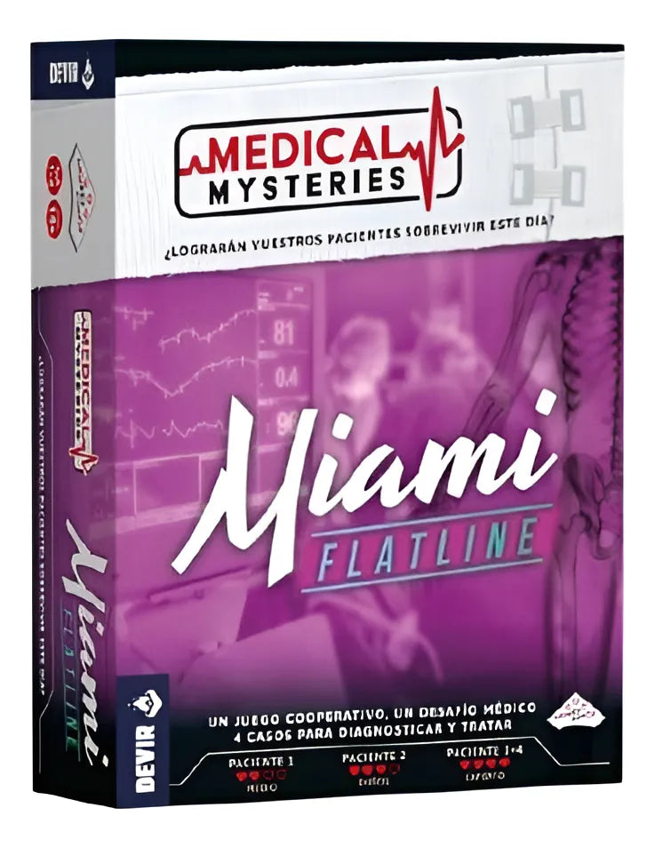 Juego De Mesa Medical Mysteries Miami  Adultos